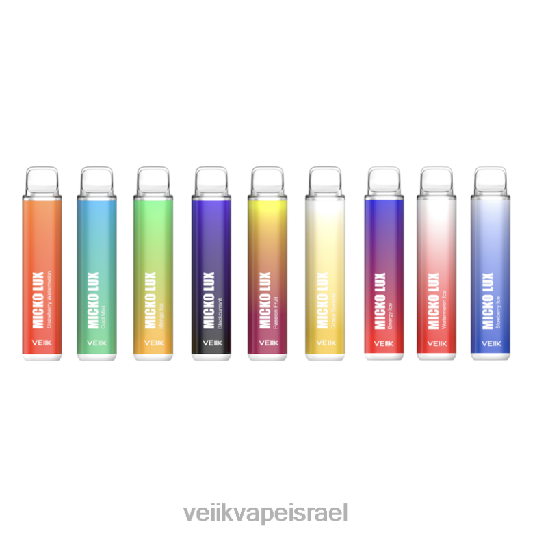 VEIIK Micko Lux Vape חד פעמי 5000 פחזניות טעמים מרובים XNP2232 | VEIIK Vape Jerusalem
