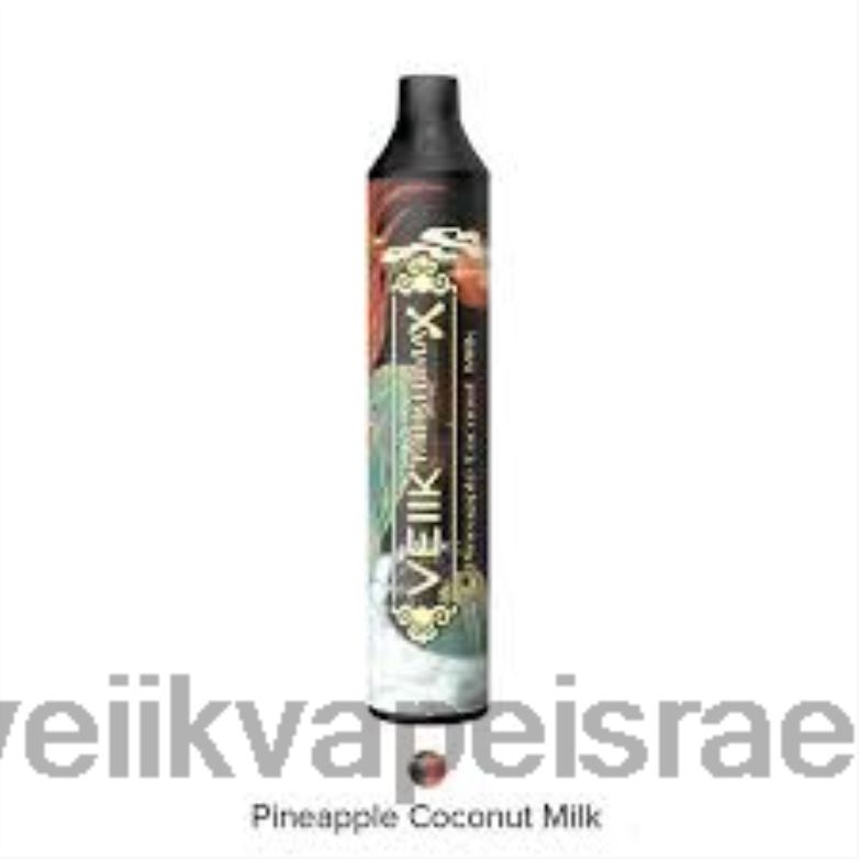 VEIIK Micko MAX Vape חד פעמי 1500 פחזניות חלב קוקוס אננס XNP2244 | VEIIK Vape Review
