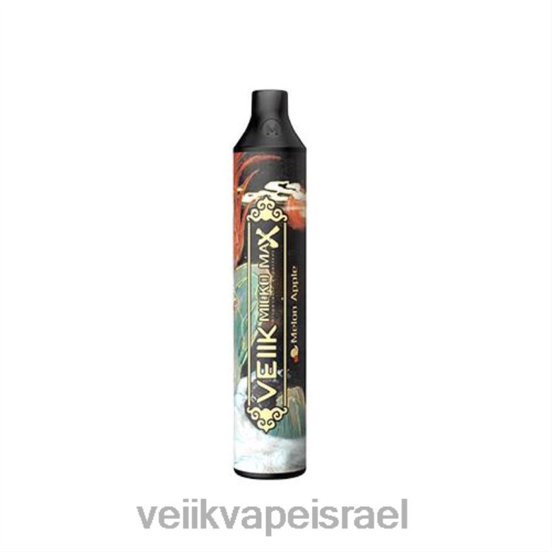 VEIIK Micko MAX Vape חד פעמי 1500 פחזניות מלון תפוח XNP2247 | VEIIK Airo Pod Kit Israel