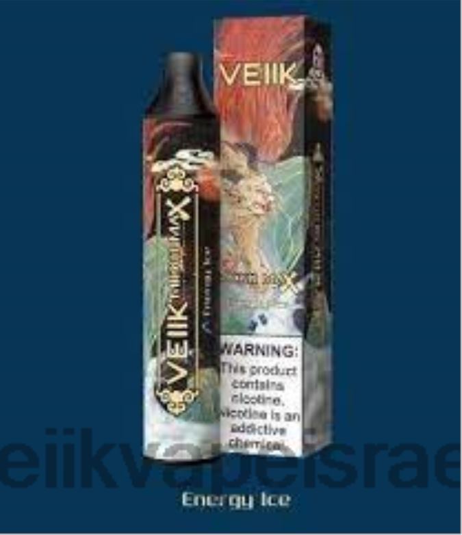 VEIIK Micko MAX Vape חד פעמי 1500 פחזניות קרח אנרגיה XNP2249 | VEIIK Micko Israel