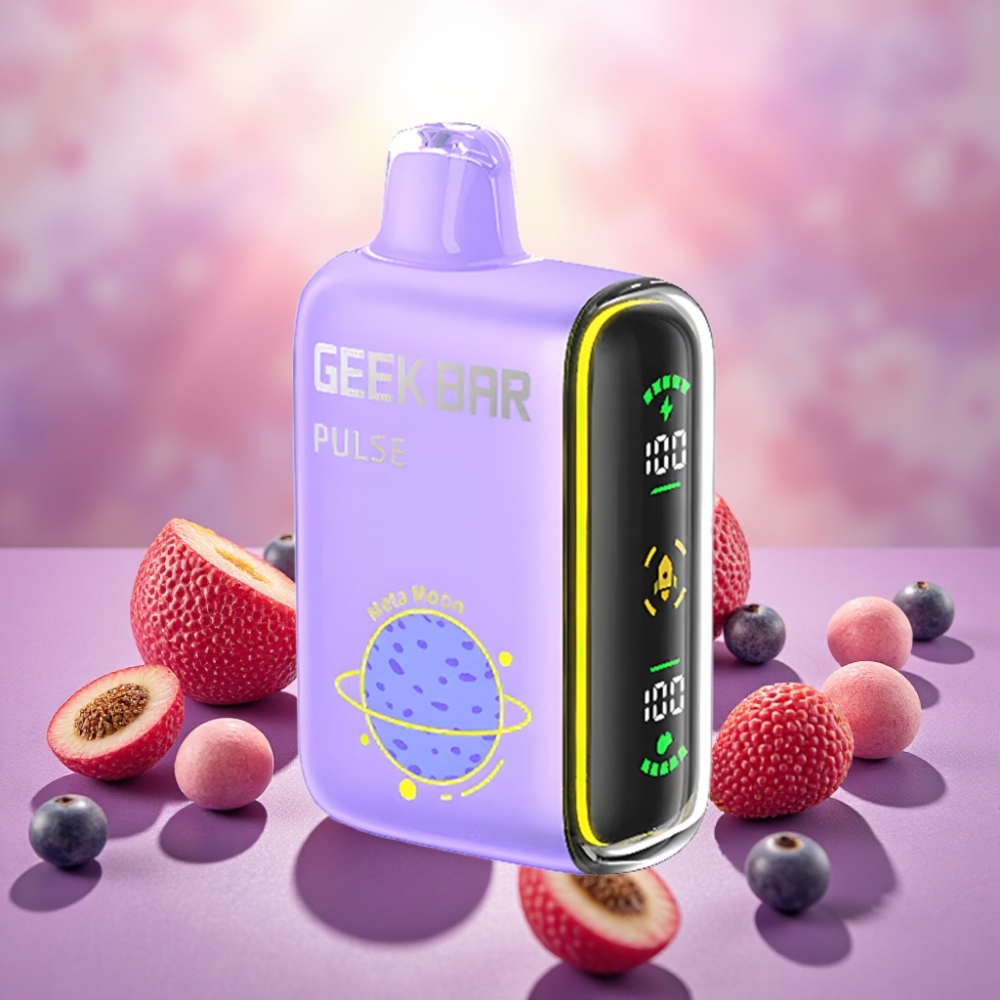 Geek Bar Pulse 15000 משיכות, 16 מ\"ל, 5% ניקוטין, סוללה 650 mAh, USB-C