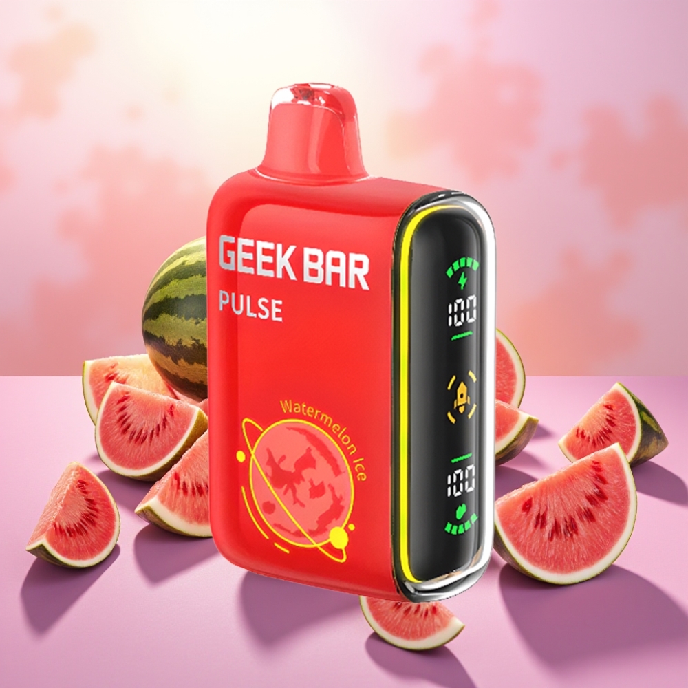 Geek Bar Pulse 15000 משיכות, 16 מ\"ל, 5% ניקוטין, סוללה 650 mAh, USB-C