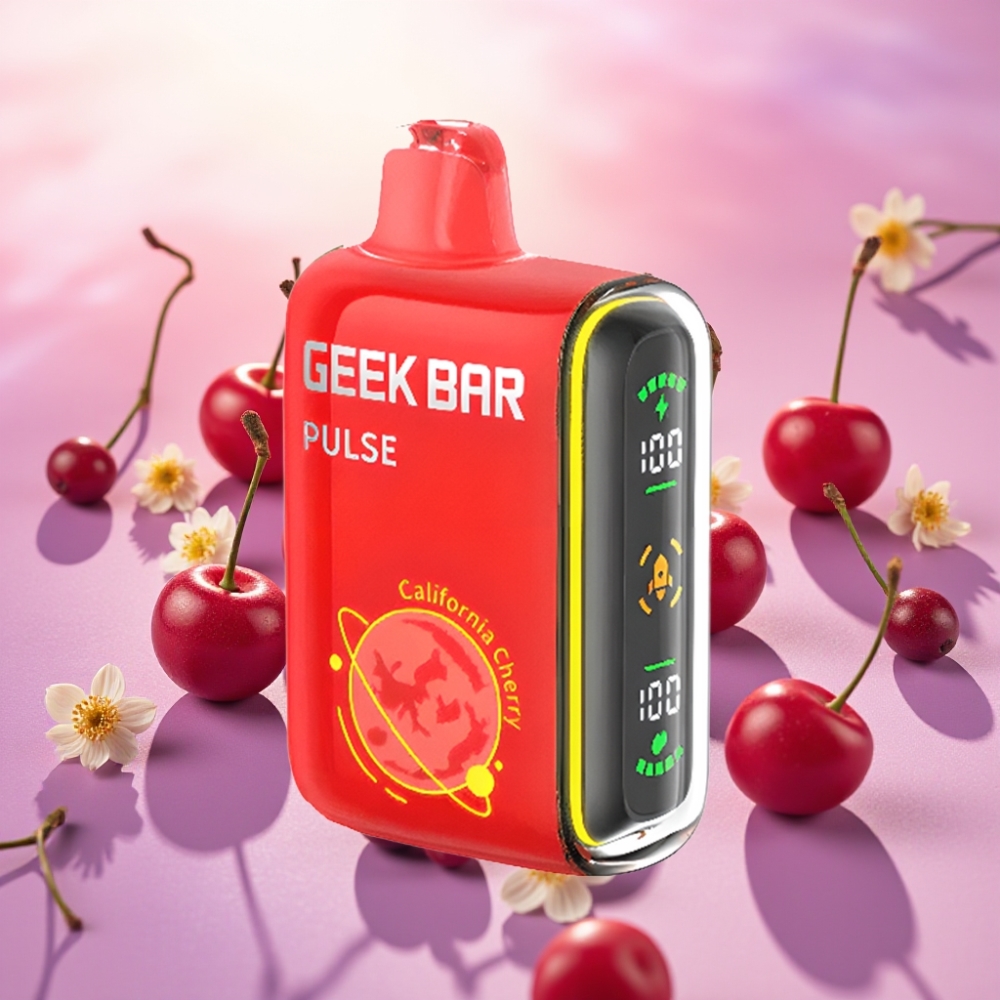 Geek Bar Pulse 15000 משיכות, 16 מ\"ל, 5% ניקוטין, סוללה 650 mAh, USB-C