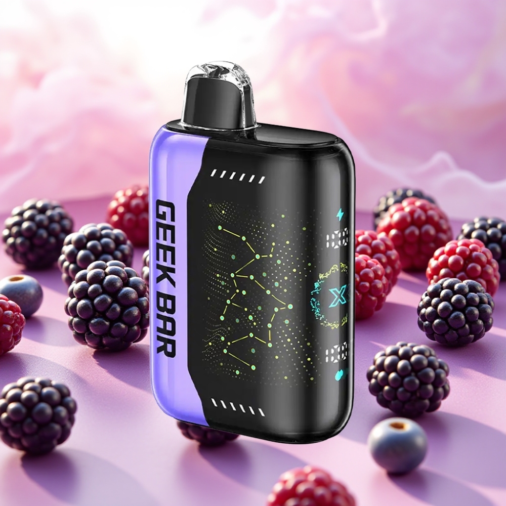 Geek Bar Pulse X 25000 שאיפות עם 18mL נוזל ו-USB Type-C