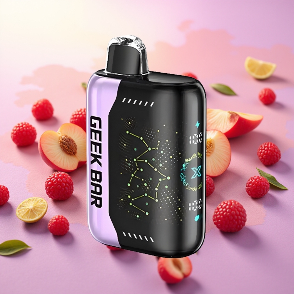 Geek Bar Pulse X 25000 שאיפות עם 18mL נוזל ו-USB Type-C