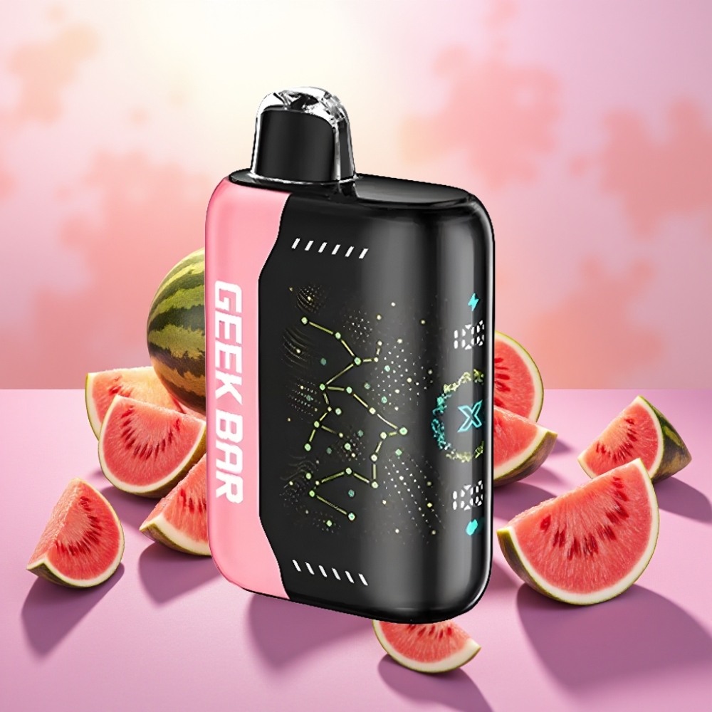 Geek Bar Pulse X 25000 שאיפות עם 18mL נוזל ו-USB Type-C