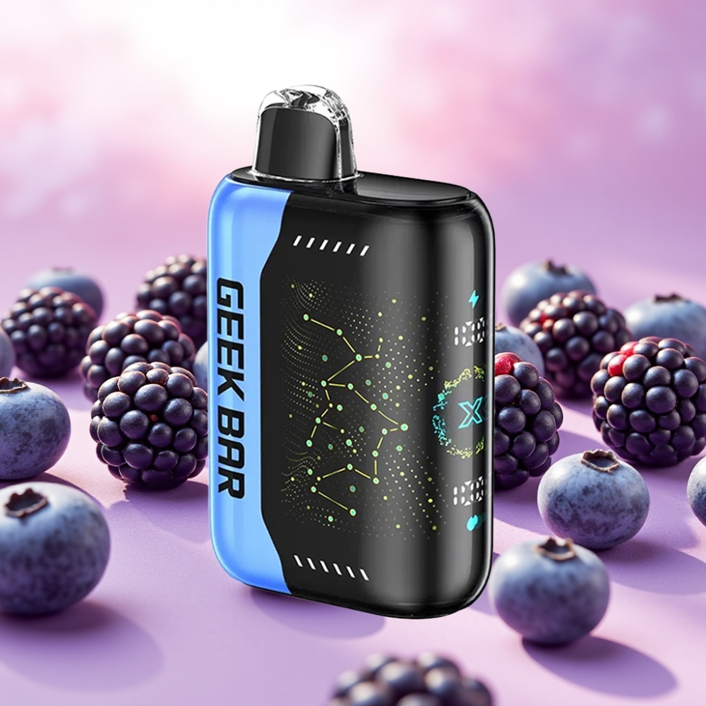 Geek Bar Pulse X 25000 שאיפות עם 18mL נוזל ו-USB Type-C