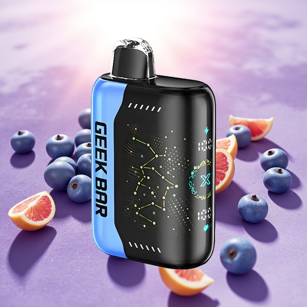 Geek Bar Pulse X 25000 שאיפות עם 18mL נוזל ו-USB Type-C