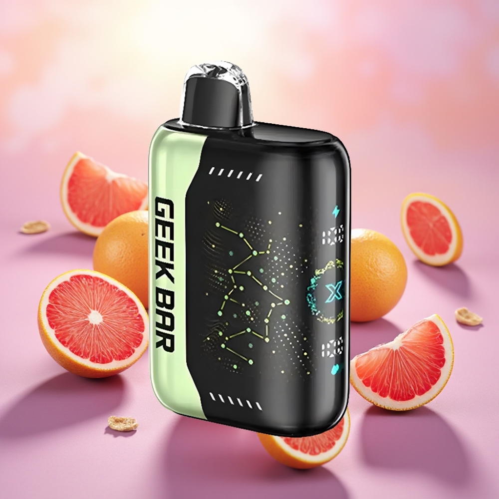 Geek Bar Pulse X 25000 שאיפות עם 18mL נוזל ו-USB Type-C