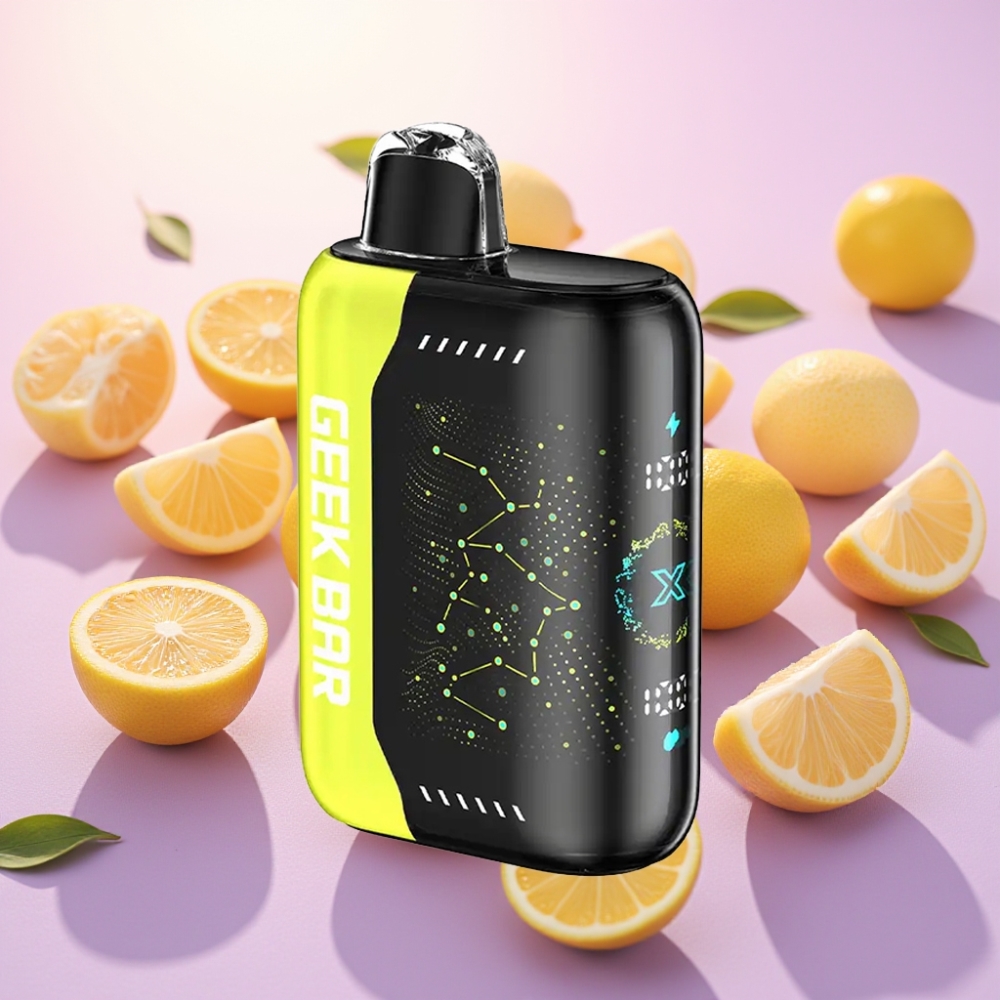 Geek Bar Pulse X 25000 שאיפות עם 18mL נוזל ו-USB Type-C