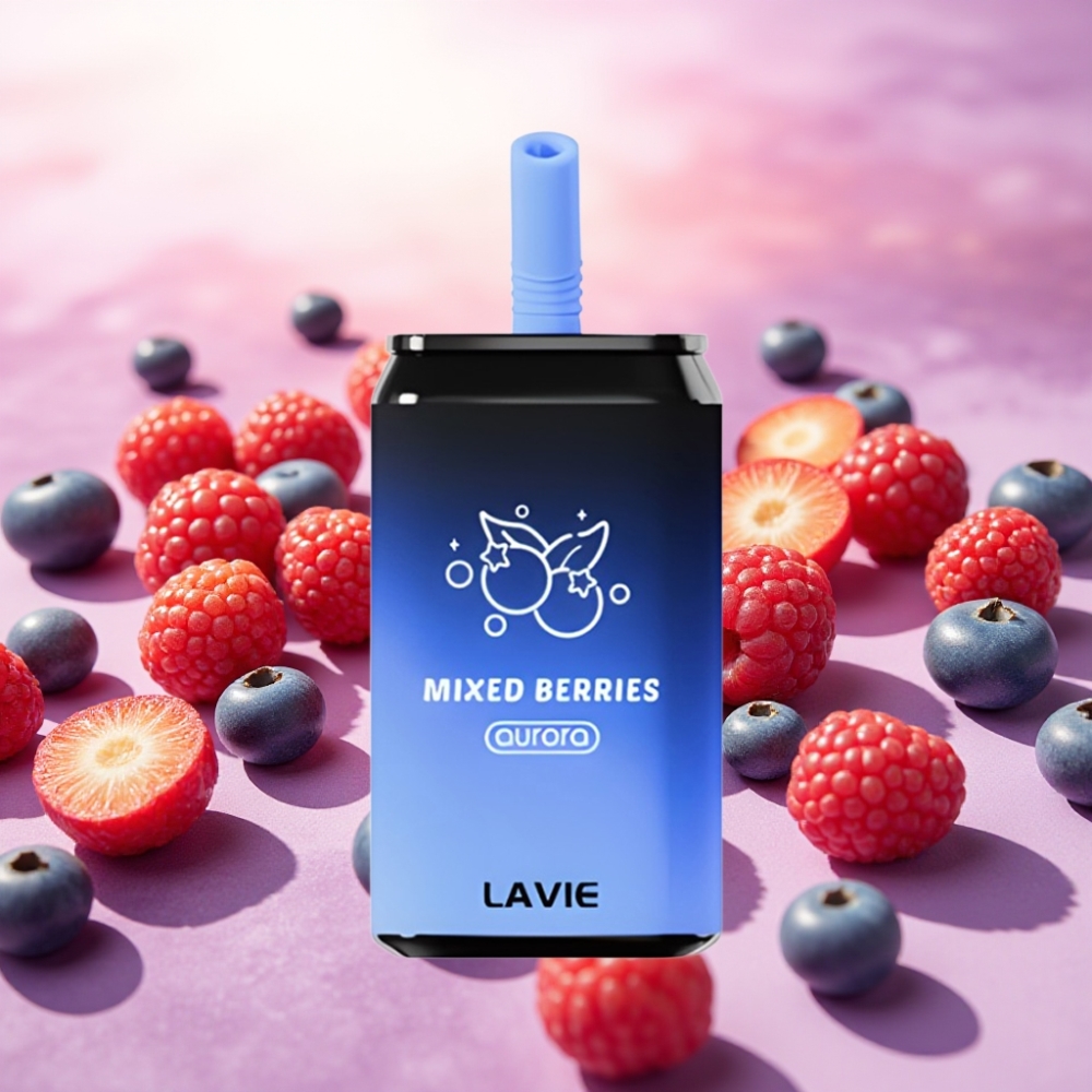 Lavie Aurora 11000 משיכות 22ML פירות יער מעורבבים