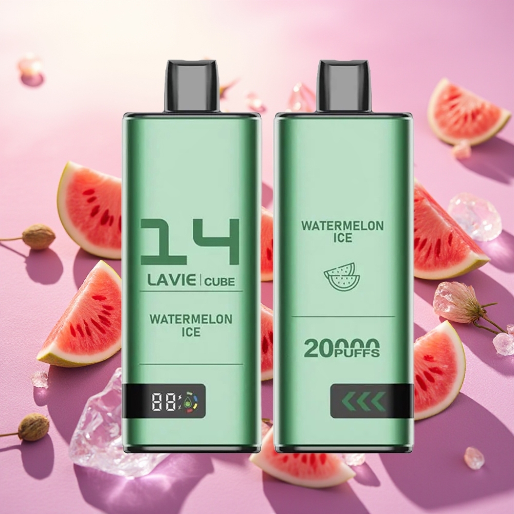 Lavie Cube 20000 משיכות איידיס פוזבל וייפ אבטיח קר