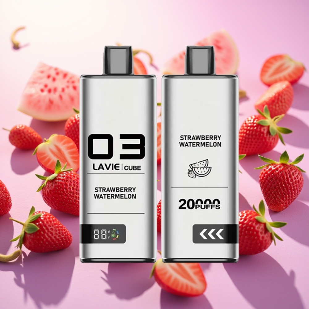 Lavie Cube 20000 מקטרות אידוי חד פעמי אבטיח תות