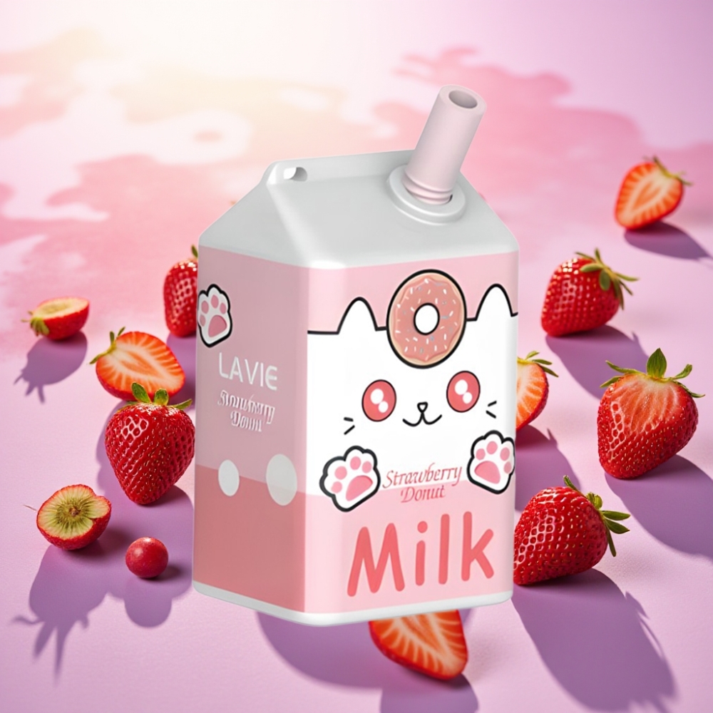 Lavie Milk 7000 שאיפות תות דונאט