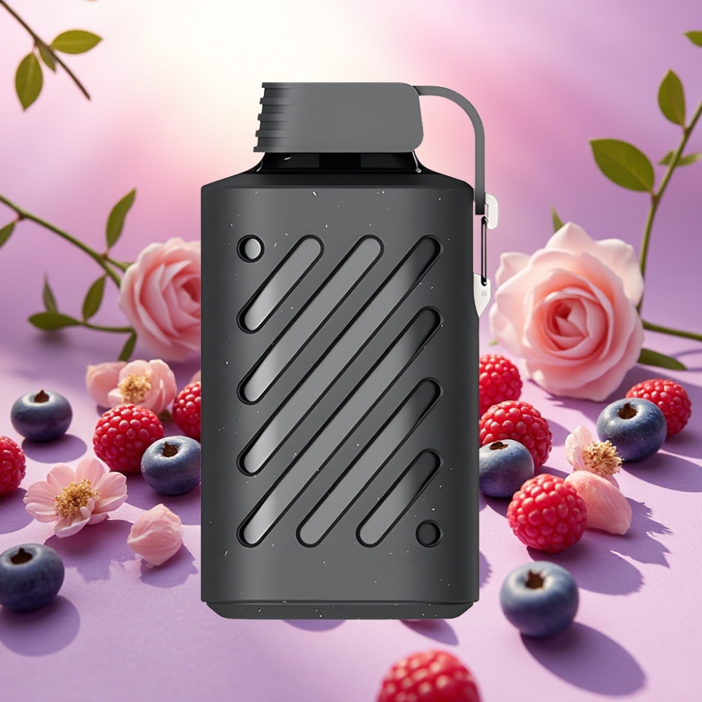 VOZOL GEAR 10000 מגש ידיות עם 10000 שאיפות, 30 טעמים וסוללת 500mAh – אוכמניות ארז