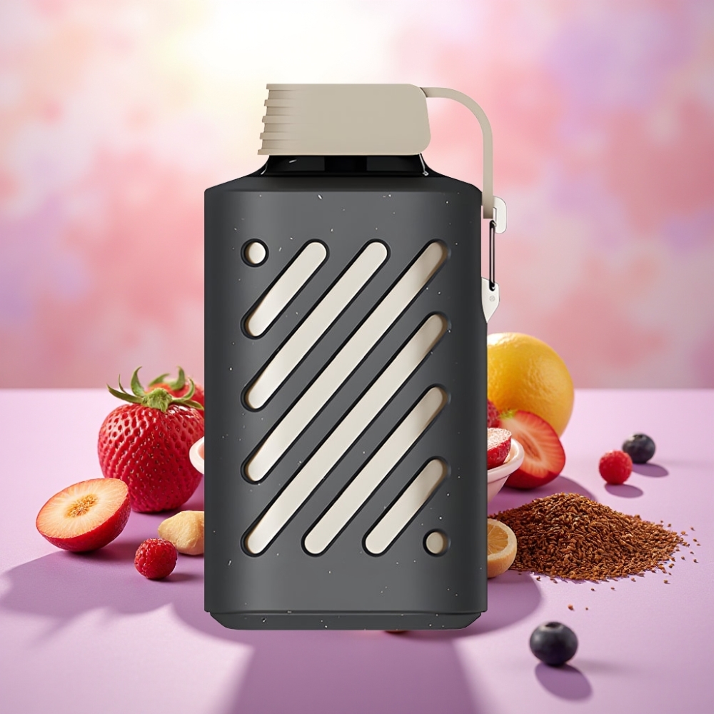 VOZOL GEAR 10000 סיגריה אלקטרונית חד פעמית - 10000 שאיפות, 30 טעמים, טבק קרם