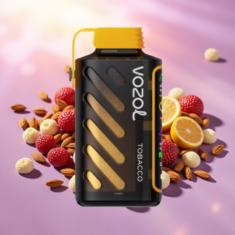 VOZOL Gear Power 20000 Puffs טבק עם S.i.L.C. Tech, Dual Mesh Coil, ומסך מלא
