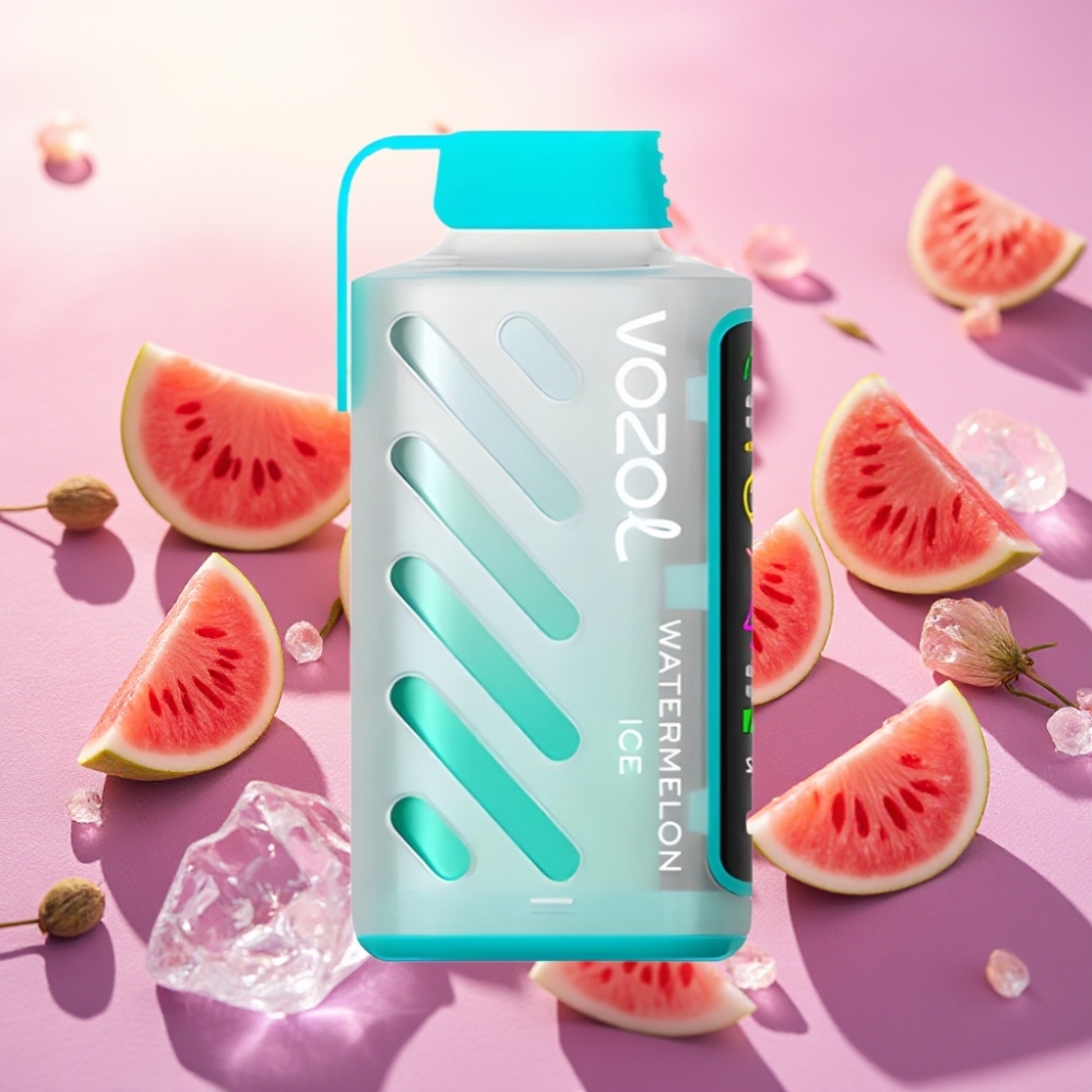 VOZOL Gear Power 20000 Puffs - Watermelon Ice (אבטיח קר) - S.i.L.C. Tech, Dual Mesh Coil, 20mL