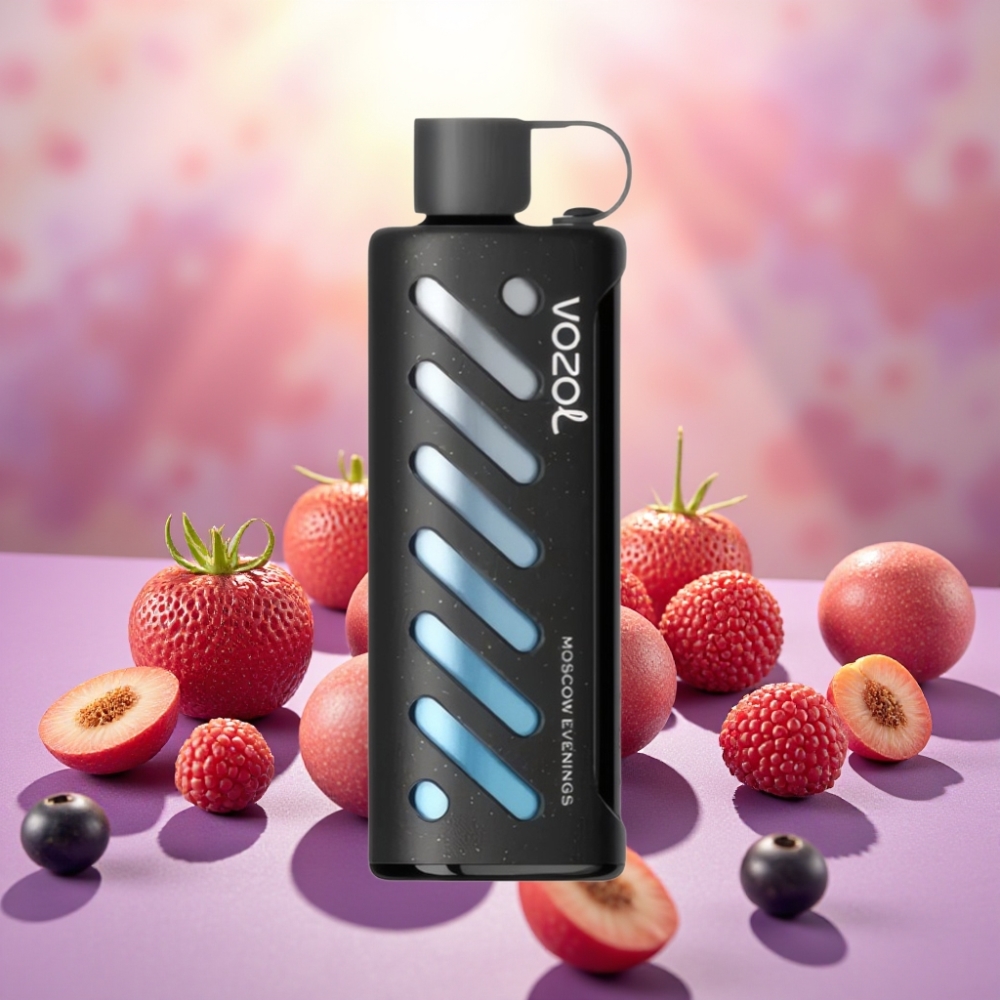 VOZOL Gear Shisha 25000 Puffs - 30 טעמים, טכנולוגיית S.i.L.C, סוללת 1000mAh, ערבי מוסקבה
