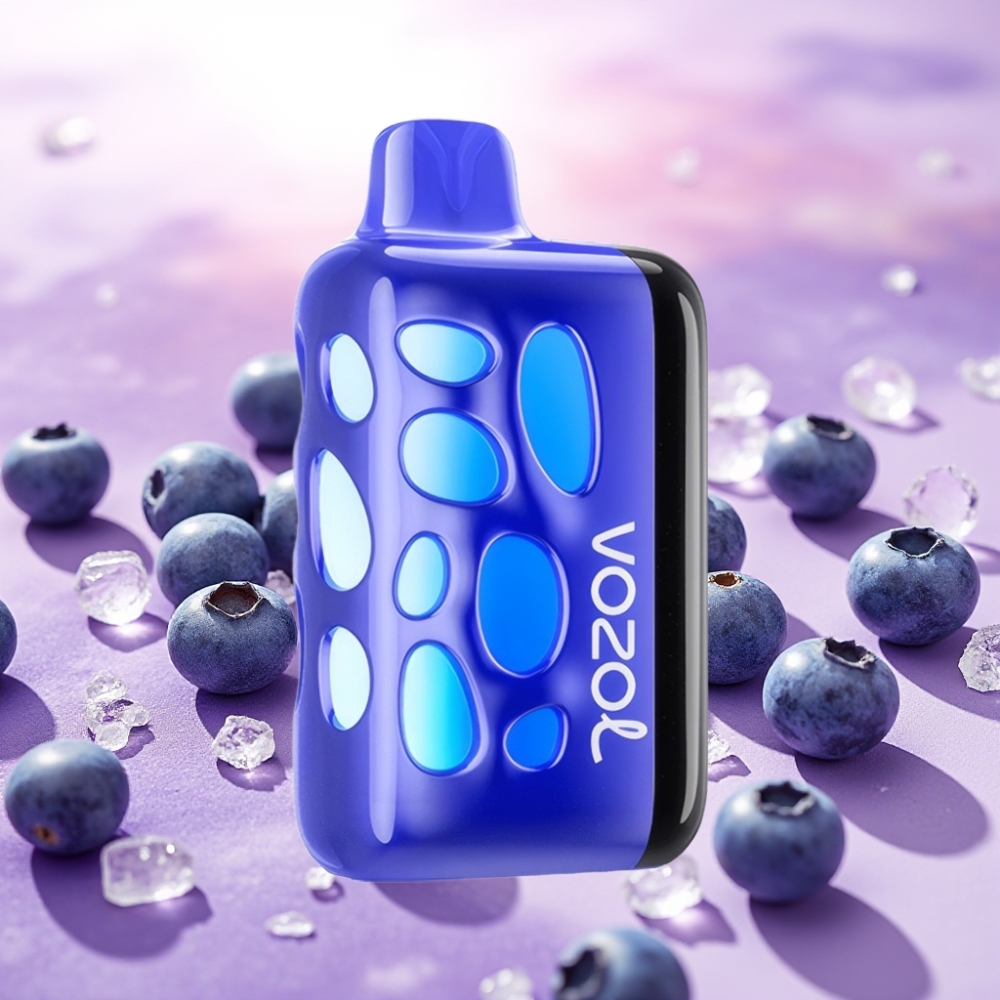 Vozol Rave 40000 דיספוזבל וייפ – אור מסחרר 270°, מצב מסיבה, אוכמנית קרח