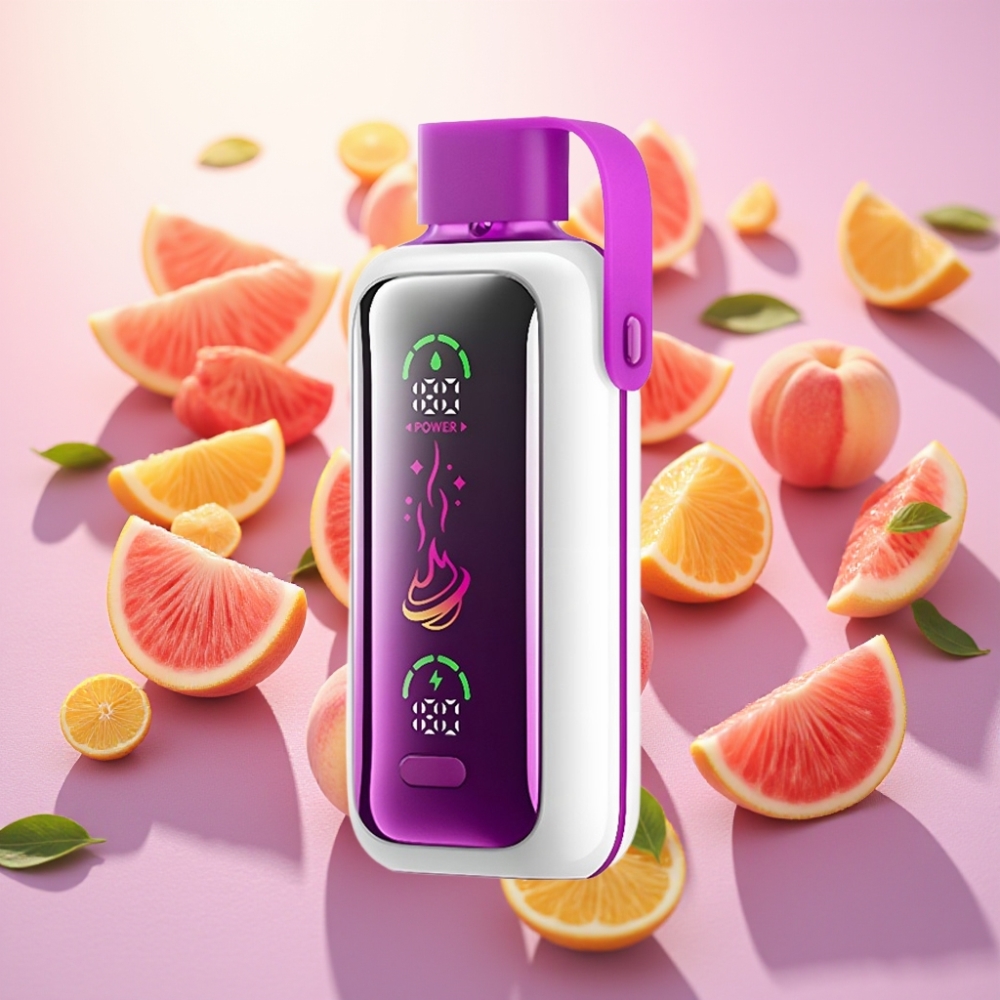 Vozol Star 20000 Puffs 2.2" מסך HD אפרסק מנגו אבטיח