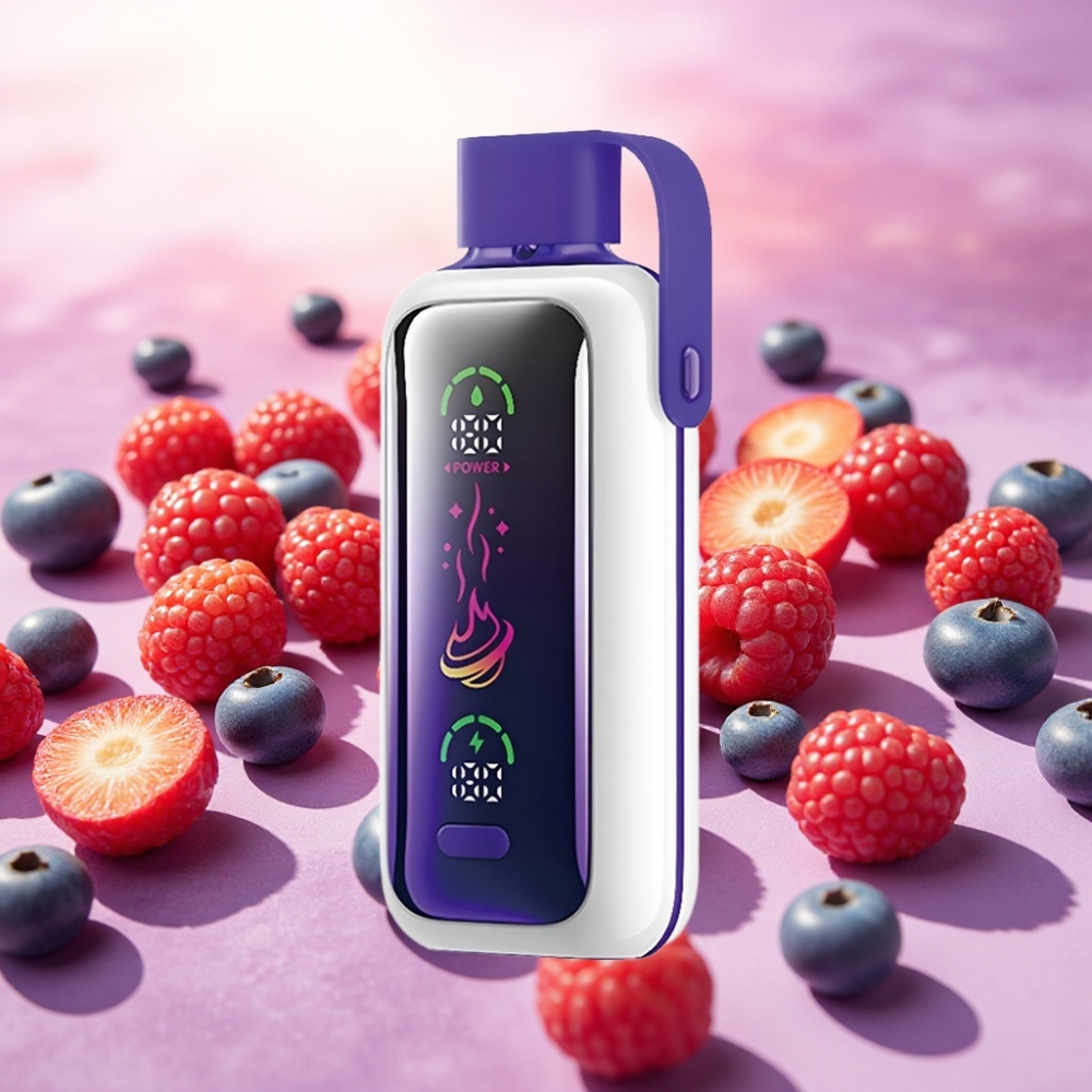 Vozol Star 20000 Puffs מסך HD 2.2" סוללה 650mAh ניקוטין 0/20/50mg/ml פירות יער