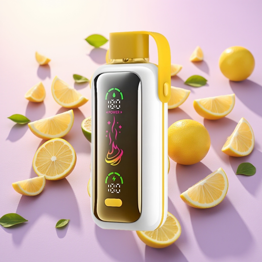 Vozol Star 20000 Puffs לימון ליים עם מסך HD 2.2" וסוללה 650mAh