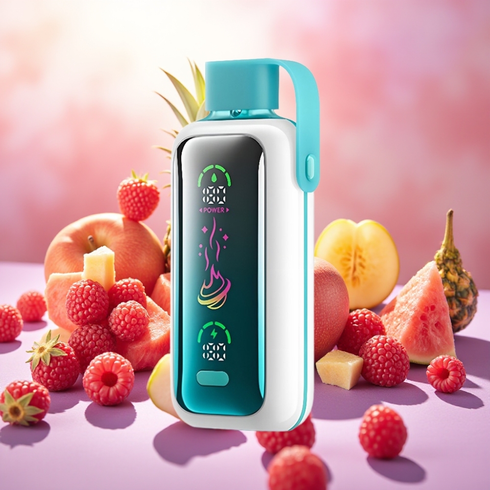 Vozol Star 20000 Puffs מסך HD 2.2" שני מצבי רשת פטל תפוח אבטיח אננס