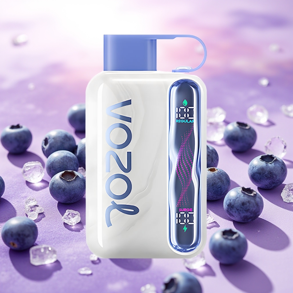 VOZOL STAR 40000 Disposable Vape – 1000mAh, Type-C, אוכמניות קרח (Blueberry Ice)
