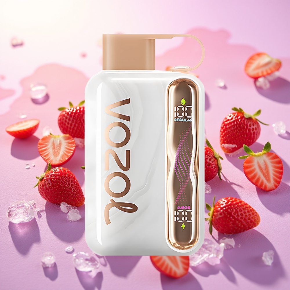 Vozol Star 40000 אידוי חד-פעמי תות-קרח, 1000mAh, Type-C, 20/50mg/ml