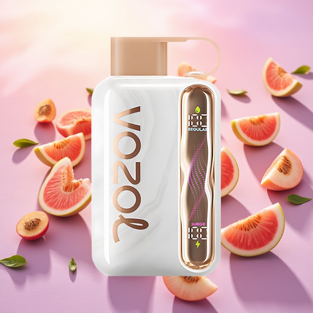 Vozol Star 40000 אלקטרוני חד פעמי - תות אבטיח אפרסק, 1000mAh, Type-C