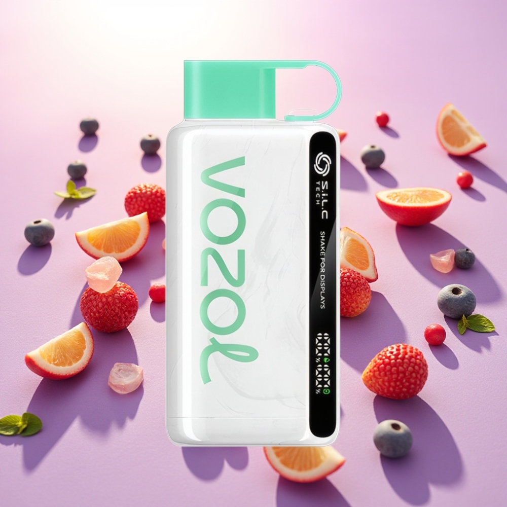 VOZOL STAR 9000/12000 מנגנון טעינה מהירה 30% + סוללת 650mAh מנטה קריר