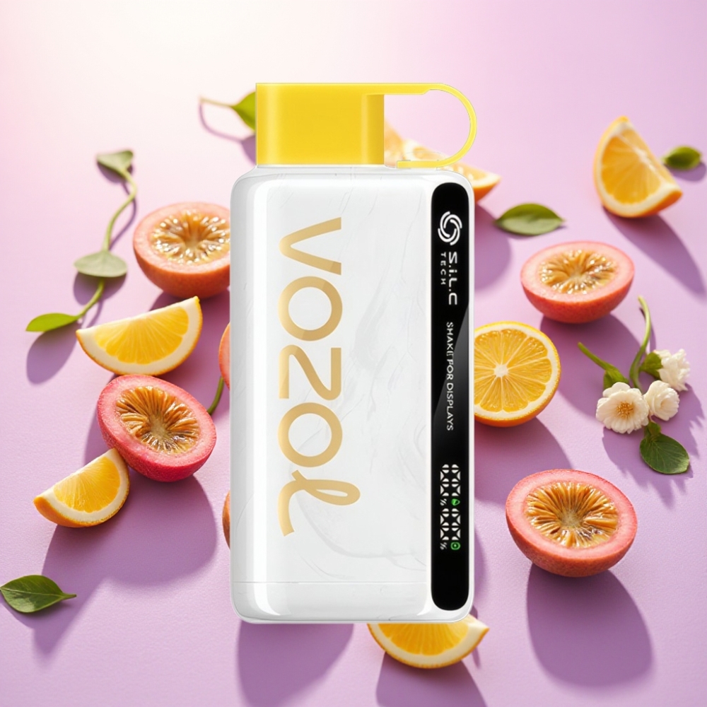 VOZOL STAR 9000/12000 מאוורר חד-פעמי קיווי פסיפלורה גויאבה עם S.i.L.C TECH וטעינה מהירה 30%