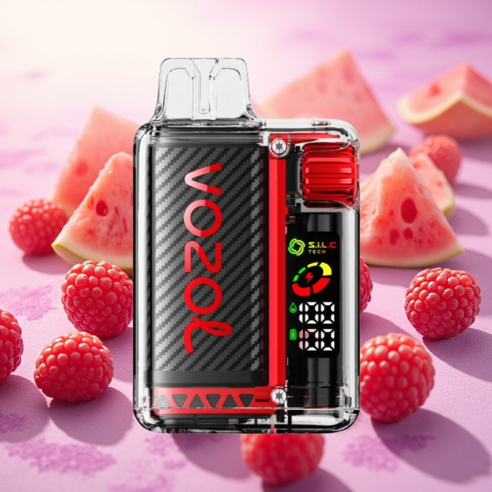 VOZOL Vista 20000 נשיאות סוללה נטענת: 650mAh עוצמת ניקוטין: 2% סליל S.i.L.C דואל חומר ממוחזר: 65% PCR פטל אבטיח