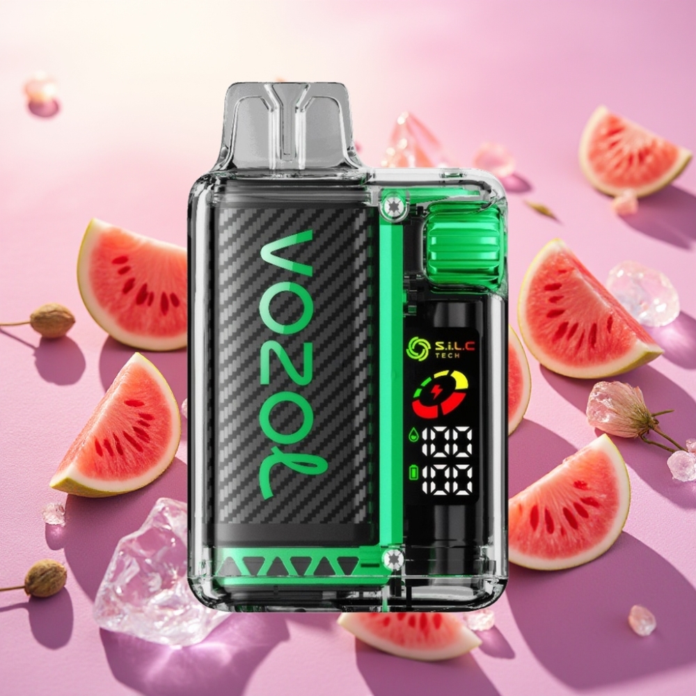 VOZOL Vista 20000 Puffs מיחזורית סוללה 650mAh OLED מסך אבטיח קר